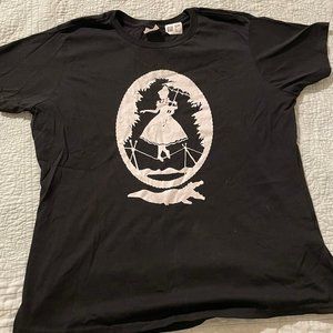 Women's Disney's Haunted Mansion Portaite Themed T-shirt Girl on Tighrope